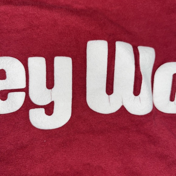 DISNEY SPIRIT JERSEY unisex red Walt Disney World spirit jersey SZ XSmall - Picture 4 of 7